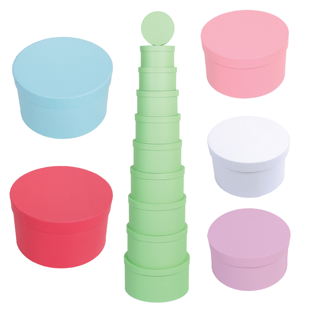 Packaging Box in 6 Colors – Set of 10 Pieces | Wholesale Supplier ...