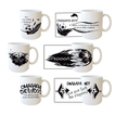 Black & White Team Mug – 6 Designs