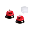 Metal Gift Bell “Ring for a Kiss / Ring for Sex” – With Box 