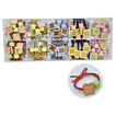Hair Tie with Cross Charm – 5 Colors, Pack of 100
