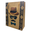 Gift Packaging Bag with Vintage Men’s Design