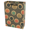 Gift Packaging Bag with Retro Circles Pattern