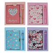 A5 Lockable Diary & Pen Set – 4 Designs