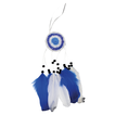 Dreamcatcher with Evil Eye and Feathers | Height 25cm