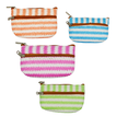 Women’s Woven Purse with Double Zipper