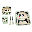 Bamboo Kids Dinner Set - Panda 