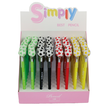 Ball Pencil – 4 Designs (Pack of 48 pcs) 