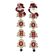 Christmas Hanging Decoration “HO HO HO” – 2 Designs (46x10cm) 