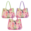 Beach Bag with Girl Design – 4 Colors