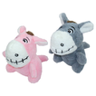 Plush Donkey Toy in 2 Colors – 25cm