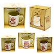“Paris Love Bear” Mug with Spoon – Gift Set – 4 Designs – 8x7cm