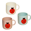 Kids Plastic Cup with Ladybug Design Assorted Colors