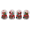 Christmas Snow Globe with Santa 13cm & 16cm