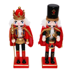 Wooden Nutcracker with Cape in 2 Designs Height 25cm