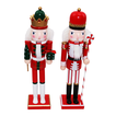 Wooden Nutcracker in 2 Designs Height 40cm