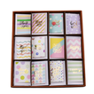 Mini wedding cards with envelope in 12 designs – Pack of 120 pieces