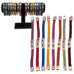 Bracelet in 8 colors – Pack of 24 pieces + Free display stand