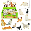 Cat Miniatures with Info Card – 12 Breeds