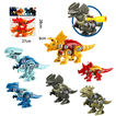 Set of 2 DIY Assembly Dinosaurs, 6 Designs – Pack of 6 Sets