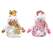 Christmas Snowman Decoration – 2 Colors, 28x29x10cm