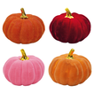 Velvet Christmas Decorative Pumpkin in 4 Colors – 2 Sizes