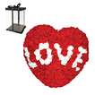 Rose Heart in Gift Box – 35cm