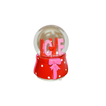 Love Snow Globe with Bow and Polka Dot Base 12cm