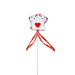 Heart Stick with Teddy Bears 9cm