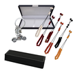 Gift Set: Motorcycle Keychain + Komboloi (6 Colours)