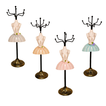 Tutu Dress Mannequin Jewelry Stand 26cm Multi Color