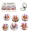 Puppy Compact Pocket Mirror 7cm