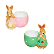 Easter Ceramic Bunny Egg Decoration 12x12.5cm