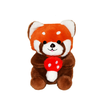 Λούτρινο Red Panda με Μανιτάρι 30cm