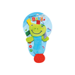 Plush Baby Squeeze Sound Rattle Toy with Teether 18cm
