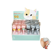 Kids Soft Cat Figure Pen in Pink & Grey Colors 