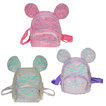 Kids Mini Backpack with Ears & Sequins 18×21×7cm