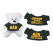 Plush Teddy Bear 30cm with Yellow Team Fan Message
