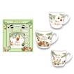 Christmas Ornament Mug Gift Set 3pcs
