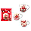 Love Teddy Bears Mug Gift Set 3pcs 8.5x9cm
