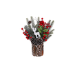 Christmas Arrangement with Reindeer 30cm
