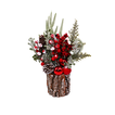 Christmas Arrangement with Baubles 30cm