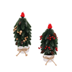 Christmas Tree with Santa Hat 30cm