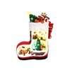 Light-Up Christmas Stocking Village Scene
