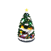 Light-Up Christmas Tree with Train