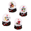 Christmas Snow Globe on Log Base 8cm