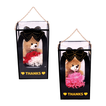 Gift Set with Teddy Bear & Flowers – 2 Colours