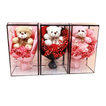 Gift Set with Teddy Bear & Bouquet – 3 Designs