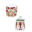 Vintage Floral Planter 12.5×11.5cm