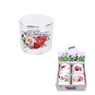 Romantic Floral Planter 12.5×11.5cm