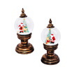 Christmas Snow Globe on Pedestal 20×11cm